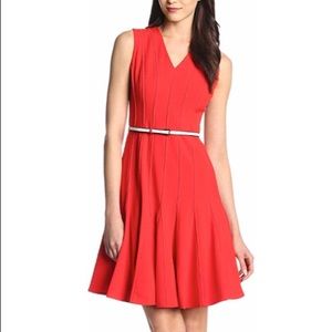 Calvin Klein Pleated A line